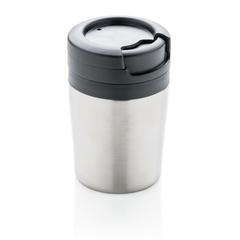 Vue Tasse Coffee to go de couleur gris| Krokrodeal
