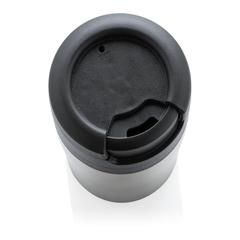 Vue Tasse Coffee to go de couleur gris| Krokrodeal