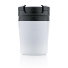 Vue Tasse Coffee to go de couleur blanc| Krokrodeal