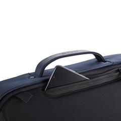 Vue Bobby Bizz sac à dos et sacoche antivol de couleur bleu| Krokrodeal