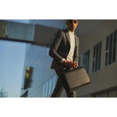 Vue Bobby Bizz sac à dos et sacoche antivol de couleur noir| Krokrodeal