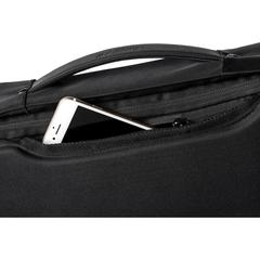 Vue Bobby Bizz sac à dos et sacoche antivol de couleur noir| Krokrodeal