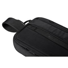 Vue Bobby Bizz sac à dos et sacoche antivol de couleur noir| Krokrodeal