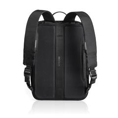 Vue Bobby Bizz sac à dos et sacoche antivol de couleur noir| Krokrodeal