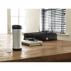 Vue Mug éco Boom de couleur gris| Krokrodeal