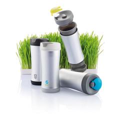 Vue Mug éco Boom de couleur vert| Krokrodeal