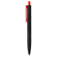 Vue Stylo X3 finition gomme noire de couleur rouge| Krokrodeal