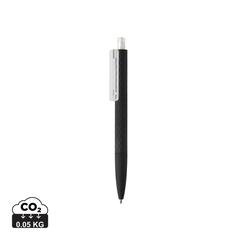 Vue Stylo X3 finition gomme noire de couleur noir| Krokrodeal
