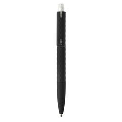 Vue Stylo X3 finition gomme noire de couleur noir| Krokrodeal