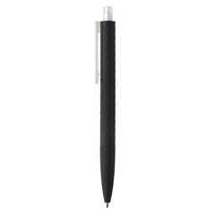 Vue Stylo X3 finition gomme noire de couleur noir| Krokrodeal