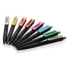 Vue Stylo X3 finition gomme noire de couleur noir| Krokrodeal