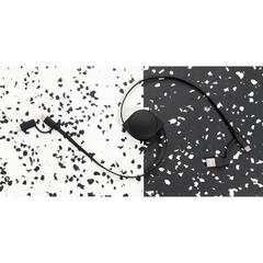 Vue Cable 6 en 1 en TPE et plastique recyclé RCS de couleur noir| Krokrodeal