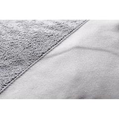 Vue VINGA Serviette sèche active RPET GRS de couleur gris| Krokrodeal