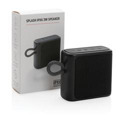 Vue Enceinte IPX6 3W Splash de couleur noir| Krokrodeal