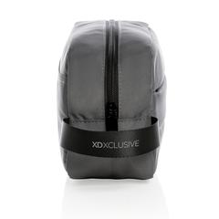 Vue Trousse de toilette Impact en rPET AWARE™ de couleur gris| Krokrodeal