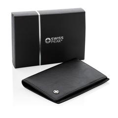 Vue Etui passeport anti RFID de couleur noir| Krokrodeal