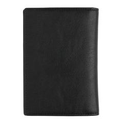 Vue Etui passeport anti RFID de couleur noir| Krokrodeal