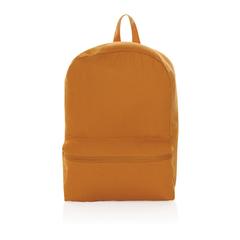 Vue Sac à dos en toile recyclée 285 g/m² Impact Aware™ de couleur orange| Krokrodeal