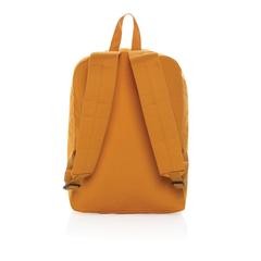 Vue Sac à dos en toile recyclée 285 g/m² Impact Aware™ de couleur orange| Krokrodeal