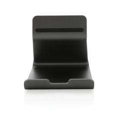 Vue Support pour tablette et téléphone en aluminium recyclé RCS de couleur gris| Krokrodeal