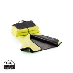 Vue Couverture pique-nique de couleur vert| Krokrodeal