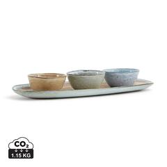Vue VINGA Set de 3 bols Nomimono de couleur blanc| Krokrodeal