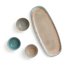 Vue VINGA Set de 3 bols Nomimono de couleur blanc| Krokrodeal