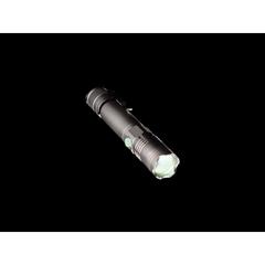 Vue Lampe torche 3W rechargeable de couleur gris| Krokrodeal