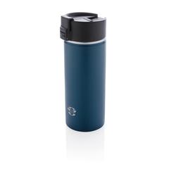 Vue Mug avec finition céramique Bogota de couleur bleu| Krokrodeal