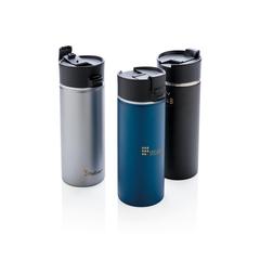 Vue Mug avec finition céramique Bogota de couleur bleu| Krokrodeal