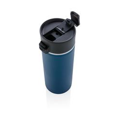 Vue Mug avec finition céramique Bogota de couleur bleu| Krokrodeal