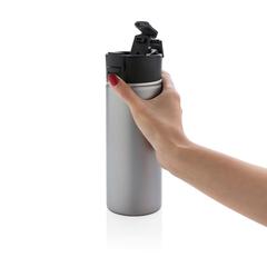 Vue Mug avec finition céramique Bogota de couleur gris| Krokrodeal