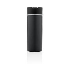 Vue Mug avec finition céramique Bogota de couleur noir| Krokrodeal