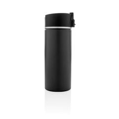 Vue Mug avec finition céramique Bogota de couleur noir| Krokrodeal