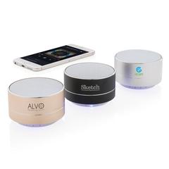 Vue Enceinte sans fil BBM de couleur gris| Krokrodeal