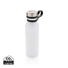 Vue Bouteille en cuivre avec dragonne de couleur blanc| Krokrodeal