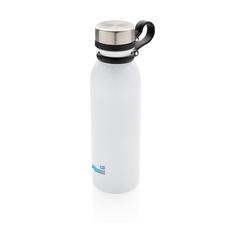 Vue Bouteille en cuivre avec dragonne de couleur blanc| Krokrodeal