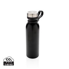 Vue Bouteille en cuivre avec dragonne de couleur noir| Krokrodeal