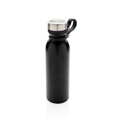 Vue Bouteille en cuivre avec dragonne de couleur noir| Krokrodeal