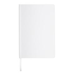 Vue Carnet A5 à couverture rigide en papier de pierre IMPACT de couleur blanc| Krokrodeal