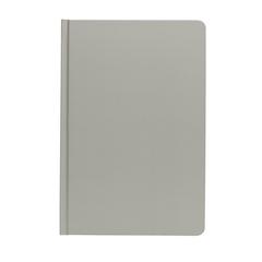 Vue Carnet A5 à couverture rigide en papier de pierre IMPACT de couleur gris| Krokrodeal