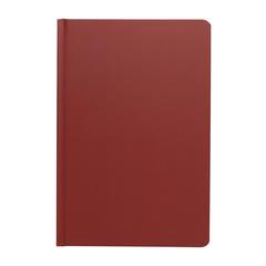 Vue Carnet A5 à couverture rigide en papier de pierre IMPACT de couleur rouge| Krokrodeal