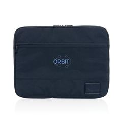 Vue Pochette pour ordinateur portable 14' Impact AWARE™ de couleur bleu| Krokrodeal