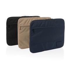 Vue Pochette pour ordinateur portable 14' Impact AWARE™ de couleur bleu| Krokrodeal