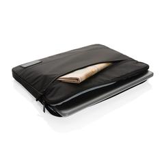 Vue Pochette pour ordinateur portable 14' Impact AWARE™ de couleur noir| Krokrodeal