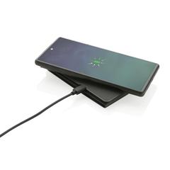Vue Support téléphone avec chargeur induction 10W Artic de couleur noir| Krokrodeal