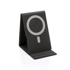 Vue Support téléphone avec chargeur induction 10W Artic de couleur noir| Krokrodeal