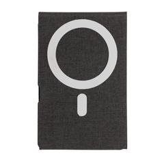 Vue Support téléphone avec chargeur induction 10W Artic de couleur noir| Krokrodeal