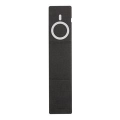 Vue Support téléphone avec chargeur induction 10W Artic de couleur noir| Krokrodeal