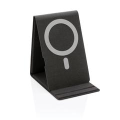 Vue Support téléphone avec chargeur induction 10W Artic de couleur noir| Krokrodeal